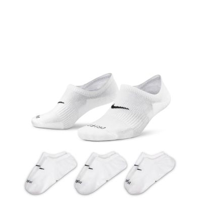 Nike Everyday Plus Cushioned Wmns Training Footie Socks 3-Pack - Valkoinen - Sukat
