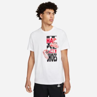 Jordan "The Shoes" Tee White - Valkoinen - Lyhythihainen T-paita Jordan "The Shoes" Tee White - Valkoinen - Lyhythihainen T-paita