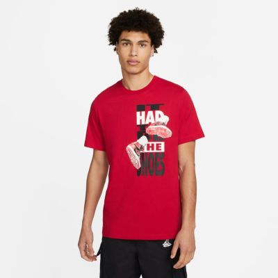 Jordan "The Shoes" Tee Red - Punainen - Lyhythihainen T-paita Jordan "The Shoes" Tee Red - Punainen - Lyhythihainen T-paita