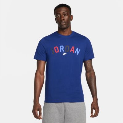 Jordan Sport DNA Wordmark Tee - Sininen - Lyhythihainen T-paita