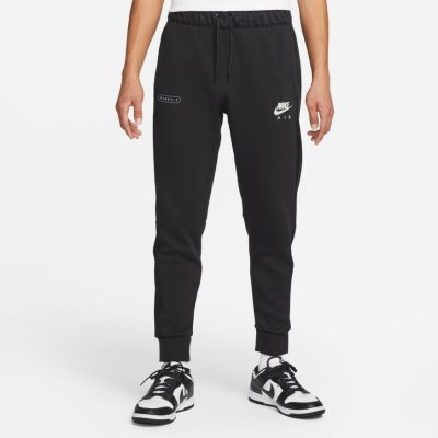 Nike Air Brushed-Back Fleece Joggers - Musta - Housut Nike Air Brushed-Back Fleece Joggers - Musta - Housut