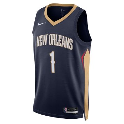 Nike Dri-FIT NBA New Orleans Pelicans Icon Edition 2022/23 Swingman Jersey - Sininen - Jersey