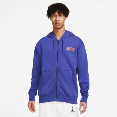 Jordan Flight MVP Full-Zip - Sininen - Huppari