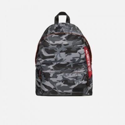 Eastpak x Alpha Industries PADDED PAK'R Camo - Harmaa - Reppu Eastpak x Alpha Industries PADDED PAK'R Camo - Harmaa - Reppu