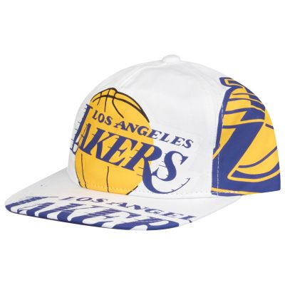Mitchell & Ness NBA Los Angeles Lakers In Your Face Deadstock Hwc Snapback - Valkoinen - Korkki