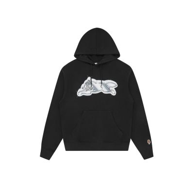 ICECREAM Iced Out Running Dog Popover Hoodie Black - Musta - Huppari ICECREAM Iced Out Running Dog Popover Hoodie Black - Musta - Huppari