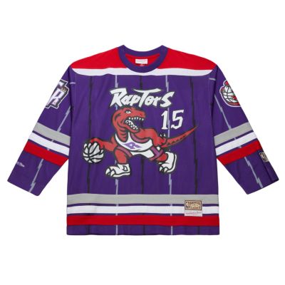 Mitchell & Ness NBA Maxxed Out Fashion Raptors Vince Carter Hockey Jersey - Violetti - Jersey