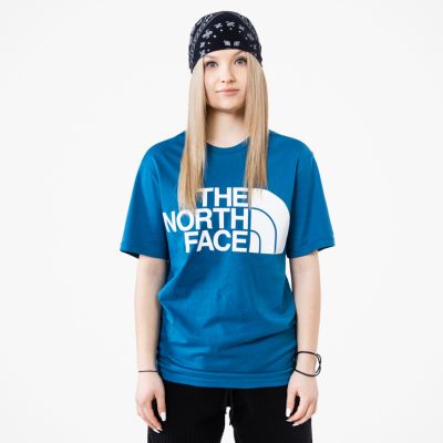 The North Face Standard SS Tee Banff Blue - Sininen - Lyhythihainen T-paita