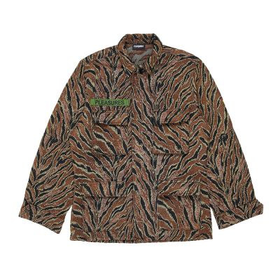 Pleasures Brown Jungle Jacket Brown - Ruskea - Takki Pleasures Brown Jungle Jacket Brown - Ruskea - Takki