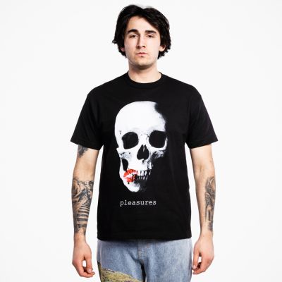 Pleasures Make Out T-Shirt Black - Musta - Lyhythihainen T-paita Pleasures Make Out T-Shirt Black - Musta - Lyhythihainen T-paita