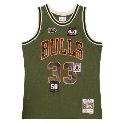Mitchell & Ness Flight Scottie Pippen Chicago Bulls Swingman Jersey - Vihreä - Jersey