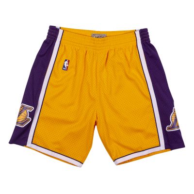 Mitchell & Ness NBA Swingman Shorts Los Angeles Lakers - Keltainen - Shortsit
