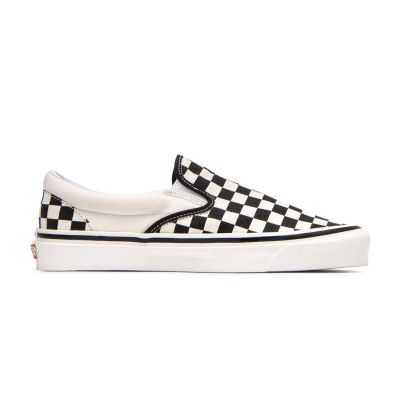 Vans UA Classic Slip-On 9 Anaheim Factory Checkerboard - Musta - Lenkkarit Vans UA Classic Slip-On 9 Anaheim Factory Checkerboard - Musta - Lenkkarit