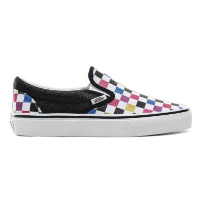 vans classic slip-on "glitter checkerboard" - Valkoinen - Lenkkarit vans classic slip-on "glitter checkerboard" - Valkoinen - Lenkkarit