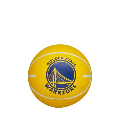 Wilson NBA Dribbler Basketball Golden State Warriors - Keltainen - Pallo
