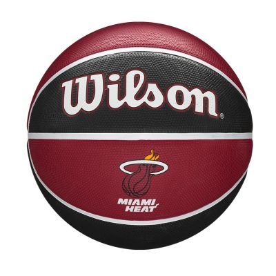 Wilson NBA Team Tribute Basketball Miami Heat - Musta - Pallo