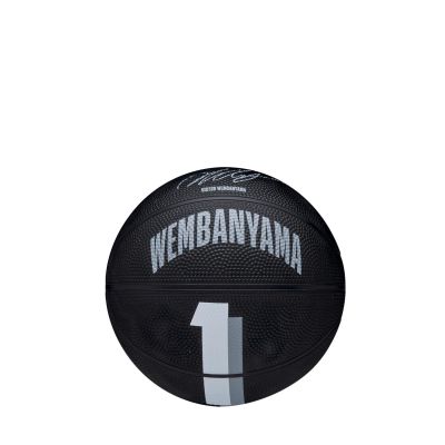 Wilson NBA Player Icon Mini Basketball Victor Wembanyama Size 3 - Musta - Pallo Wilson NBA Player Icon Mini Basketball Victor Wembanyama Size 3 - Musta - Pallo