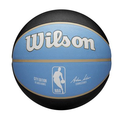 Wilson 2023 NBA Team City Edition Atlanta Hawks Size 7 - Sininen - Pallo